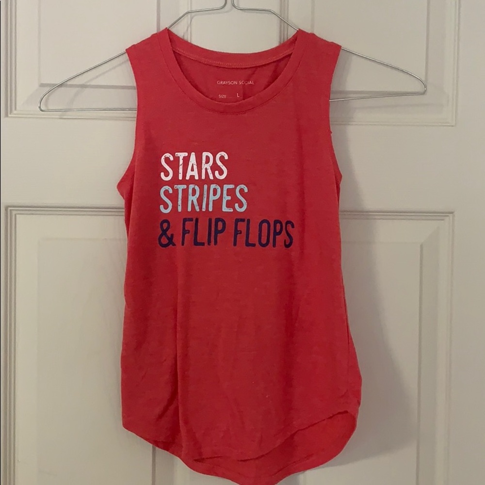 GRAYSON SOCIAL tank top
